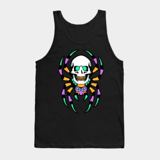 Spider skull Tank Top